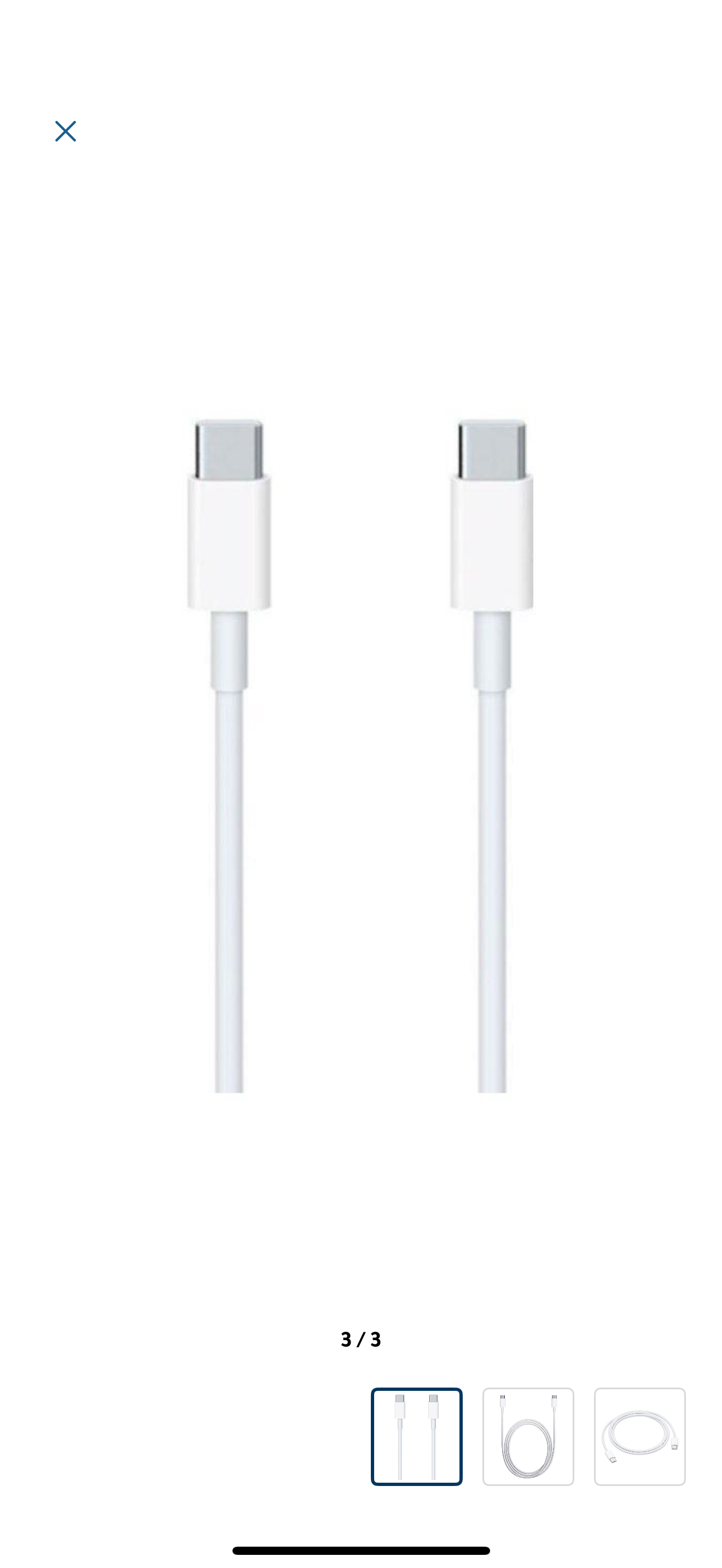 صورة مصغرة رقم 3 للمنتج Apple 1m usbc - usbc 